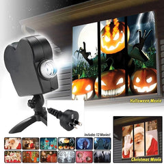Halloween Christmas Projector Outdoor Holiday LED Holographic