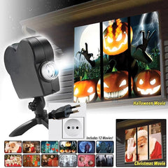 Halloween Christmas Projector Outdoor Holiday LED Holographic