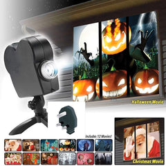 Halloween Christmas Projector Outdoor Holiday LED Holographic