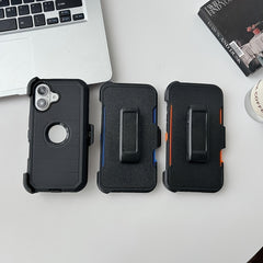 iPhone 16 Waterproof Shockproof Phone Case, Iphone 16 Pro Max Back Cover Stand Case, Iphone 16 Pro Strap Clip Phone Case