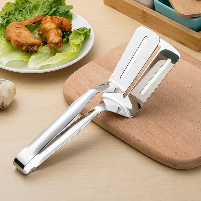 Steel BBQ Tongs