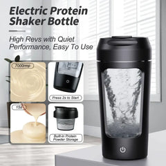 Electric PowerShake Mixer Portable Bottle