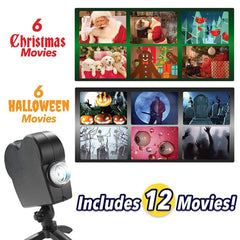 Halloween Christmas Projector Outdoor Holiday Led Holographic