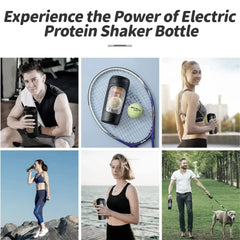 Electric PowerShake Mixer Portable Bottle